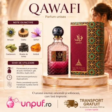 Parfum Arăbesc Paris Corner Qawafi 100 ml, Apă de Parfum Unisex, Damă și Bărbat, Aromă Oriental Lemnoasă, Elegantă și Memorabilă - Img 9