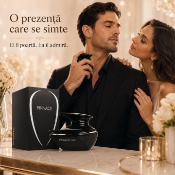 Parfum Arăbesc Pinnace Noir French Avenue 100 ml, Apă de Parfum Unisex, Damă și Bărbat, Inspirat Bottled Intense Boss, Aromă Lemnoasă Condimentată și Aromatic Orientală cu Citrice, Măr, Scorțișoară, Acorduri Aromatice, Flori Albe, Vanilie, Lemn, Accente P - Img 5