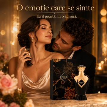 Parfum Arăbesc Prodigy Noir Paris Corner 100 ml, Apă de Parfum Bărbat, Aromă Oriental Gurmandă, Caldă, Dulce și Elegantă, Inspirat Minuit Et Demi - Img 5