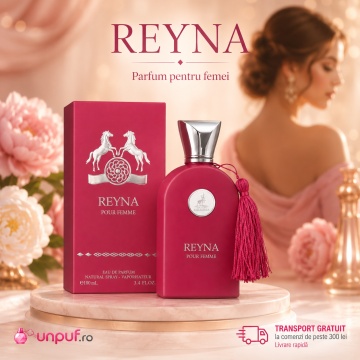 Parfum Arăbesc Reyna Pour Femme Maison Alhambra EDP 100 ml Damă, Inspirat Oriana Parfums de Marly, Aromă Floral Fructat Gurmandă cu Mandarină, Bergamotă, Grepfrut, Floare de Portocal, Zmeură, Coacăză Neagră, Frișcă, Bezea, Mosc și Ambretă - Img 10