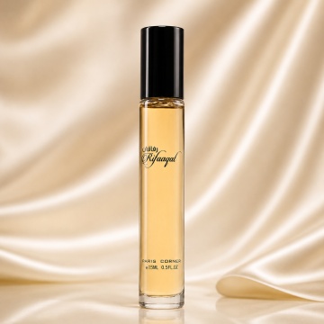 Parfum Arăbesc Rifaaqat Paris Corner 15 ml, Apă de Parfum Unisex, Damă și Bărbat, Aromă Oriental Lemnoasă, Inspirat Babycat Yves Saint Laurent - Img 2