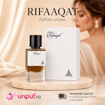 Parfum Arăbesc Rifaaqat Paris Corner 85 ml, Apă de Parfum Unisex, Damă, Bărbat, Aromă Oriental Condimentată, Vanilată și Lemnoasă, Inspirat Babycat Yves Saint Laurent - Img 10