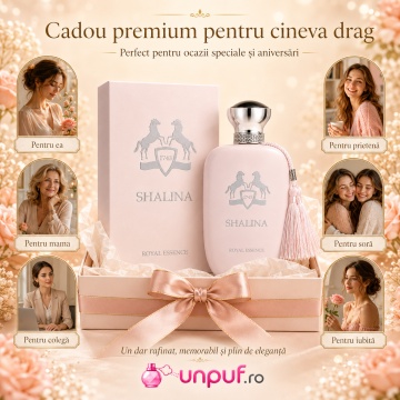 Parfum Arăbesc Shalina Royal Essence Eau de Parfum 100 ml, Damă, Aromă Floral Orientală cu Trandafir, Litchi, Bergamotă, Rubarbă, Crin, Bujor, Mosc, Cașmir, Tămâie și Vanilie - Img 7