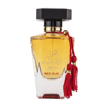 Parfum Arăbesc Shams Al Emarat Khususi Red Oud Ard Al Zaafaran 100 ml, Apă de Parfum Damă, Aromă Oriental Oud, Florală și Ambrată, Inspirat Intense Cafe - Img 11