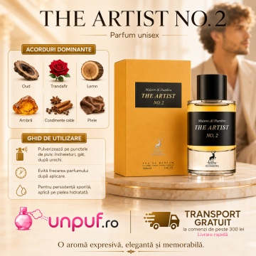 Parfum Arăbesc The Artist No. 2 Maison Alhambra EDP 100 ml Unisex, Inspirat Promise Frederic Malle, Aromă Lemnos Condimentată cu Măr, Piper Roz, Rozmarin, Cuișoare, Trandafir, Ambroxan, Labdanum și Paciuli - Img 9