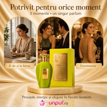 Parfum Arăbesc Voux Zingy Emir 100 ml, Apă de Parfum Unisex, Damă, Bărbat, Aromă Citric Aromatică, Fresh și Energizantă, Inspirat Torino 21 Xerjoff - Img 6