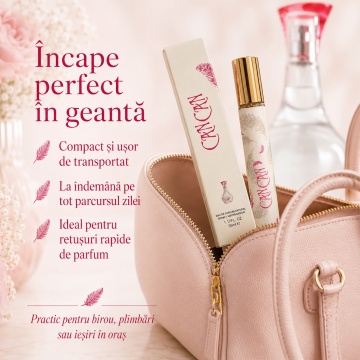Parfum Can Can 35 ml, Apă de Parfum Damă, Aromă Fructat Florală, Format Compact, Note de Floare de Clementină, Cassis, Nectarină, Orhidee Sălbatică, Floare de Portocal, Mosc și Ambră - Img 4