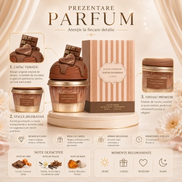 Parfum Choco Overdose Lattafa 75 ml, Apă De Parfum, Damă - Img 3