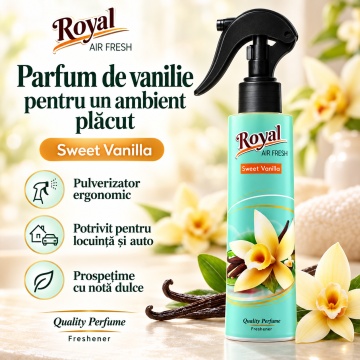 Parfum Concentrat de Cameră Sweet Vanilla Royal – 250 ml - Img 3