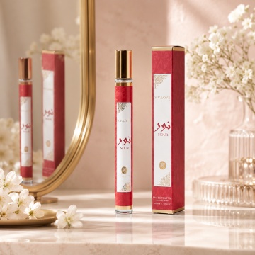 Parfum Damă Arăbesc Nour 35 ml V.V. Love, Apă de Toaletă, Inspirat de Ameerat Al Arab Asdaaf, Aromă Citrică Florală cu Bergamotă, Mosc Alb, Aloe Vera, Iasomie, Note Lemnoase și Oud - Img 5