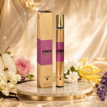 Parfum Damă Dama de Oro Esplendida 35 ml V.V. Love, Inspirat de Million Gold For Her Rabanne, Aromă Dulce Florală cu Pară, Trandafir, Lavandă, Ylang Ylang, Iasomie, Vanilie, Mosc și Mușchi - Img 2