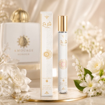 Parfum Damă Farah 35 ml V.V. Love, Apă de Toaletă, Inspirat de Honour Woman Amouage, Aromă Florală Elegantă cu Tuberoză, Iasomie, Gardenie, Ambră, Tămâie și Vetiver