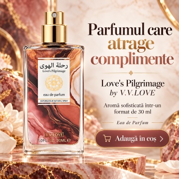 Parfum Dama V.V.Love Love's Pilgrimage, Eau de Parfum EDP, 30 ml, Oriental, Elegant, Aroma Intensa si Rafinata, Format Compact, pentru Zi si Seara - Img 3