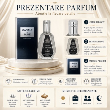 Parfum Fragrance World Canale Di Blue 50 ml - Img 3