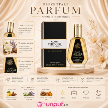 Parfum Fragrance World Classy Chic Girl 50 ml - Img 3
