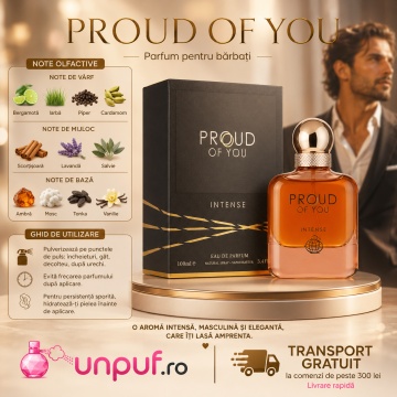 Parfum Fragrance World Proud Of You Intense 100 Ml, parfum arbesc original - Img 9