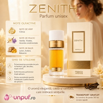 Parfum French Avenue Zenith Vanilla 100 ml ,arăbesc , Bărbat, Damă, Unisex - Img 8