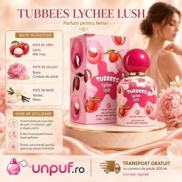 Parfum Grandeur Elite Tubbees Lychee Lush 50 ml - Img 9