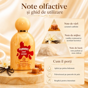 Parfum Grandeur Elite Tubbees Sweet Caramel 50 ml - Img 9