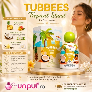 Parfum Grandeur Elite Tubbees Tropical Island 50 ml - Img 9