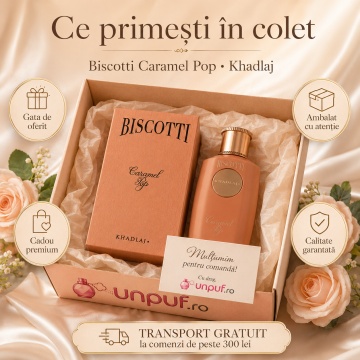 Parfum Khadlaj Biscotti Caramel Pop 100 ml - Img 4