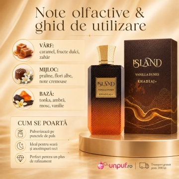 Parfum Khadlaj Island Vanilla Dunes Extract 100 ml - Img 9