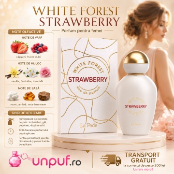 Parfum La Fede White Forest Strawberry 100 ml - Img 9