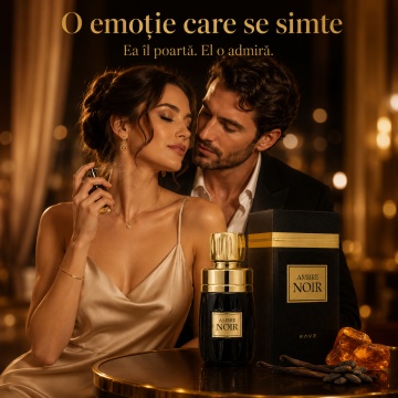 Parfum Lattafa Ambre Noir 100 ml, Bărbat - Img 5