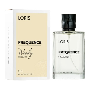 Parfum Loris Frequence de Barbat E-137 Lemnos, 50 ml si Gentuta Parfumuri - Img 2