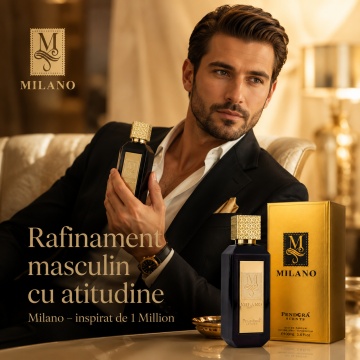 Parfum Milano For Men Pendora Scents 100 ml, Apa De Parfum, Barbati - Img 5