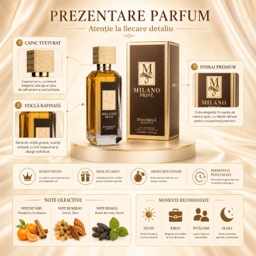 Parfum Milano Prive Pendora Scents 100 ml, Apa De Parfum, Barbati - Img 3