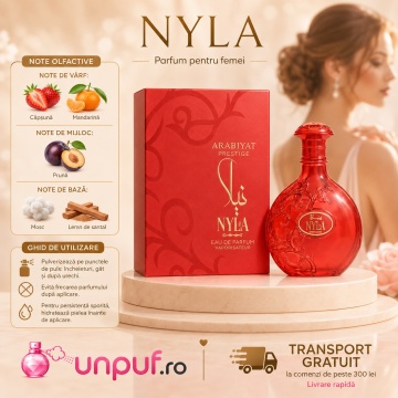 Parfum Nyla Sherbet Eau de Parfum 80ml, tip arăbesc, Damă - Img 9