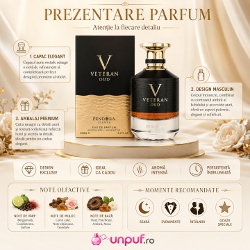 Parfum Pendora Scents Veteran Oud 100 ml - Img 3