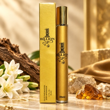Parfum pentru barbati 1 Billion Men V.V. Love, Apa de Parfum, 35 ml, aroma florala ambrata lemnoasa, tuberoza, note solare, sare, ulei de Monoi, ambergris, pielarie, cashmeran, labdanum si pin