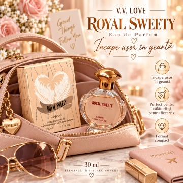 Parfum pentru femei V.V. LOVE Royal Sweety, 30 ml - Img 4