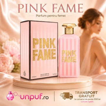Parfum Pink Fame Fragrance World 100 ml, Apa De Parfum, Femei - Img 10