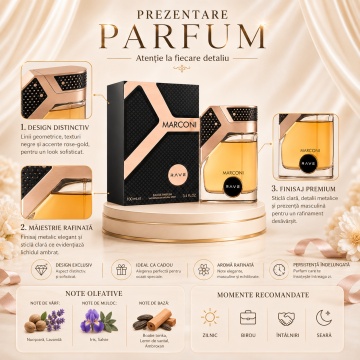 Parfum Rave Marconi Rose Gold 100 ml - Img 3