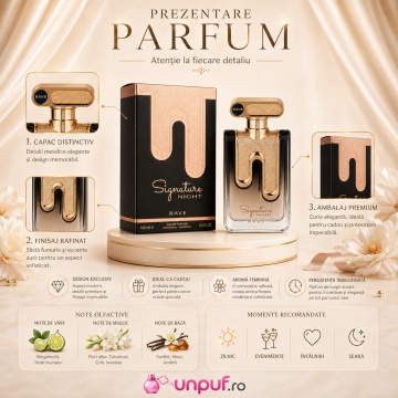 Parfum Rave Signature Night 100 ml, parfum arăbesc, edp, Damă - Img 3