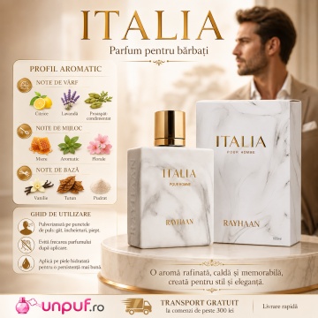 Parfum Rayhaan Italia 100 ml, parfum arăbesc, edp, Bărbat - Img 9