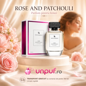 Parfum Rose and Patchouli Eau de Parfum 100ml, tip arăbesc, Damă - Img 10