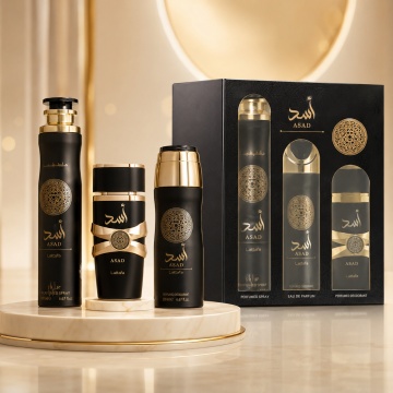 Parfum Set Lattafa Asad 3 Pcs, Bărbat - Img 2