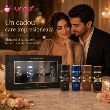 Parfum Set Lattafa Asad 4 X 25 ml, Bărbat - Img 4