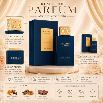 Parfum Shaghaf Oud Azraq 75 ml - Img 3