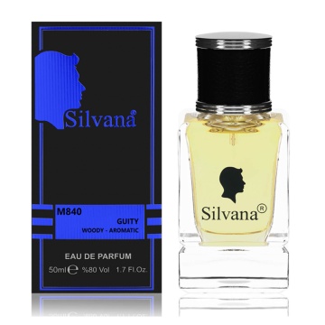Parfum Silvana Intoxicated woody spicy unisex U110, 50 ml, pentru bărbat