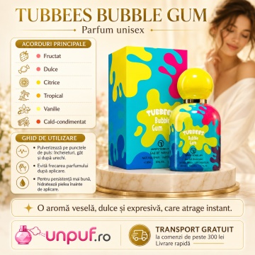 Parfum Tubbees Bubble Gum 50 ml - Img 9