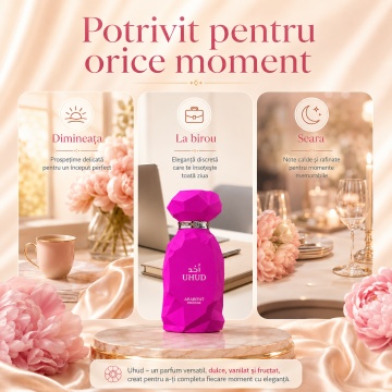 Parfum Uhud Eau de Parfum 100ml, tip arăbesc, Unisex, Damă, Bărbat - Img 6