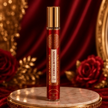 Parfum Unisex Arăbesc Eternal Devotion 35 ml V.V. Love, Inspirat de Philos Rosso Maison Alhambra, Aromă Fructată și Ambrată cu Zmeură, Lămâie Siciliană, Iasomie, Trandafir, Ambră, Vanilie și Mosc - Img 3