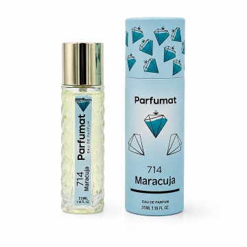 Set Apa de parfum Parfumat 714 Maracuja, Unisex, 35 ml si Gentuta cosmetice - Img 3