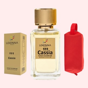 Set Extract de Parfum Lorinna Paris Cassia 111, Unisex, 50 ml, cu Gentuță Parfumuri - Img 2