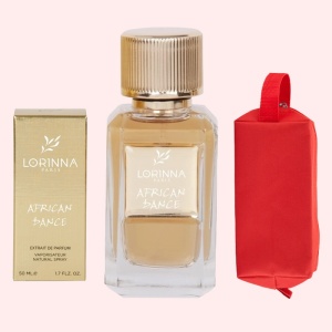 Set Extract de Parfum Lorinna Paris, Parfum African Dance, 50 ml, Unisex, Gentuță Cosmetica